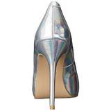 Silber Matt 13 cm AMUSE-20 spitze pumps mit stiletto absatz