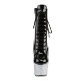 Silber glitter 18 cm Pleaser ADORE-1020LG pole dance stiefeletten