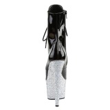 Silber glitter 18 cm Pleaser ADORE-1020LG pole dance stiefeletten