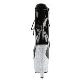 Silber glitter 18 cm Pleaser ADORE-1020LG pole dance stiefeletten