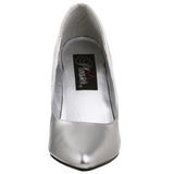 Silver Matte 10 cm VANITY-420 pointed toe pumps high heels