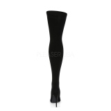 Stretch Nylon 12,5 cm COURTLY-3005 Pleaser Overkneestiefel