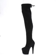 Stretch suede 18 cm ADORE-3008 Pleaser Overkneestiefel