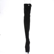 Stretch suede 18 cm ADORE-3008 Pleaser Overkneestiefel