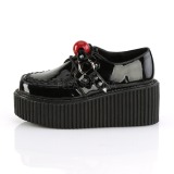 Suede 5 cm CREEPER-222 platform creepers shoes women