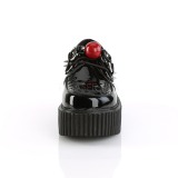 Suede 5 cm CREEPER-222 platform creepers shoes women