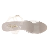 Transparent 10 cm CARESS-408 High Heel Sandaletten Damen