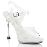 Transparent 11,5 cm CUPID-408 damen high heels sandaletten