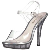 Transparent 13 cm LIP-108MG Damenschuhe mit hohem Absatz