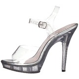 Transparent 13 cm LIP-108MG Damenschuhe mit hohem Absatz