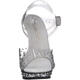 Transparent 13 cm LIP-108RS fabulicious posing high heels schuhe