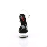 Transparent 15 cm EXCITE-608 pole dance high heels schuhe