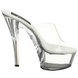 Transparent 15 cm KISS-201 Plateau High Mules