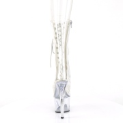 Transparent 18 cm ADORE-1050C plateau stiefel high heels