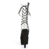 Transparent 18 cm ADORE-700-60FS exotic pole dance stiefel