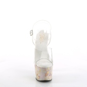 Transparent 18 cm ADORE-708MB pole dance high heels schuhe
