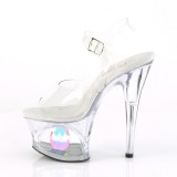 Transparent 18 cm MOON-708DIA pole dance sandaletten