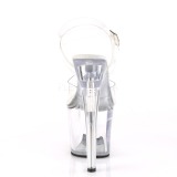 Transparent 18 cm TIPJAR-708RAD tip jar platform stripper high heel shoes