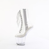 Transparent 20 cm CRAZE-1040C pleaser plateau pony high heels