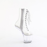 Transparent 20 cm CRAZE-1040C pleaser plateau pony high heels