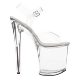 Transparent 20 cm FLAMINGO-808 Acryl Plateau High Heels