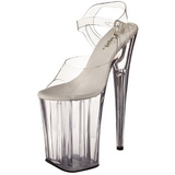 Transparent 23 cm Pleaser INFINITY-908 High Heels Platform