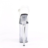 Transparent 25,5 cm BEYOND-0082 pleaser heels - extreme plateau high heels