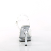 Transparent sandals platform 12,5 cm GLORY-508 Fabulicious high heels sandals