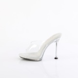 Transparente mules 11,5 cm CUPID-401 fetisch high heels mules