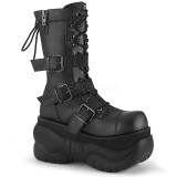 Vegan 10 cm BOXER-230 demoniacult stiefel - unisex cyberpunk stiefel