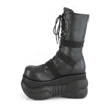 Vegan 10 cm BOXER-230 demoniacult stiefel - unisex cyberpunk stiefel