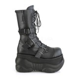 Vegan 10 cm BOXER-230 demoniacult stiefel - unisex cyberpunk stiefel