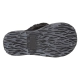 Vegan 11,5 cm BEAR-202 Demonia alternative plateaustiefel schwarz