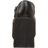 Vegan 11,5 cm DemoniaCult KERA-08 mary jane plateau pumps