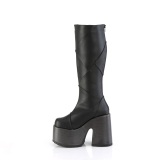 Vegan 13 cm Demonia CAMEL-280 chunky heel platform boots