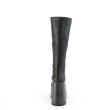 Vegan 13 cm Demonia CAMEL-280 chunky heel platform boots