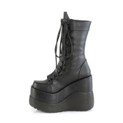 Vegan 13 cm VOID-118 demonia knee boots wedges platform
