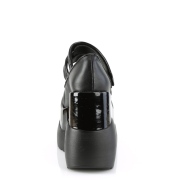 Vegan 13 cm VOID-37 alternative shoes platform black