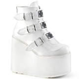 Vegan 14 cm SWING-105 lolita ankle boots wedge platform