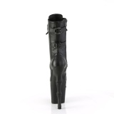 Vegan 20 cm RAPTURE-1047 totenkopf high heels stiefeletten