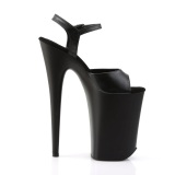 Vegan 23 cm INFINITY-909 pleaser heels - extreme plateau high heels