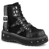 Vegan 3 cm LILITH-278 DemoniaCult stiefeletten mit plateau