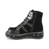 Vegan 3 cm LILITH-278 DemoniaCult stiefeletten mit plateau