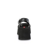 Vegan 6,5 cm DemoniaCult FUNN-10 lolita emo platform sandals