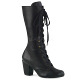 Vegan 7,5 cm VIVIKA-205 Victorian ankle boots