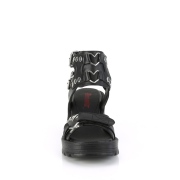 Vegan 7 cm Demonia BRATTY-07 chunky heel platform sandals
