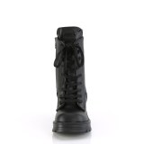 Vegan 7 cm Demonia BRATTY-50 chunky heel ankle boots