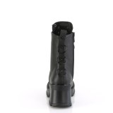 Vegan 7 cm Demonia BRATTY-50 chunky heel ankle boots