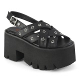 Vegan 9 cm ASHES-12 emo punk platform chunky sandals