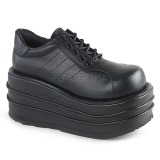 Vegan 9 cm TEMPO-08 Plateau Gothic Schuhe Herren